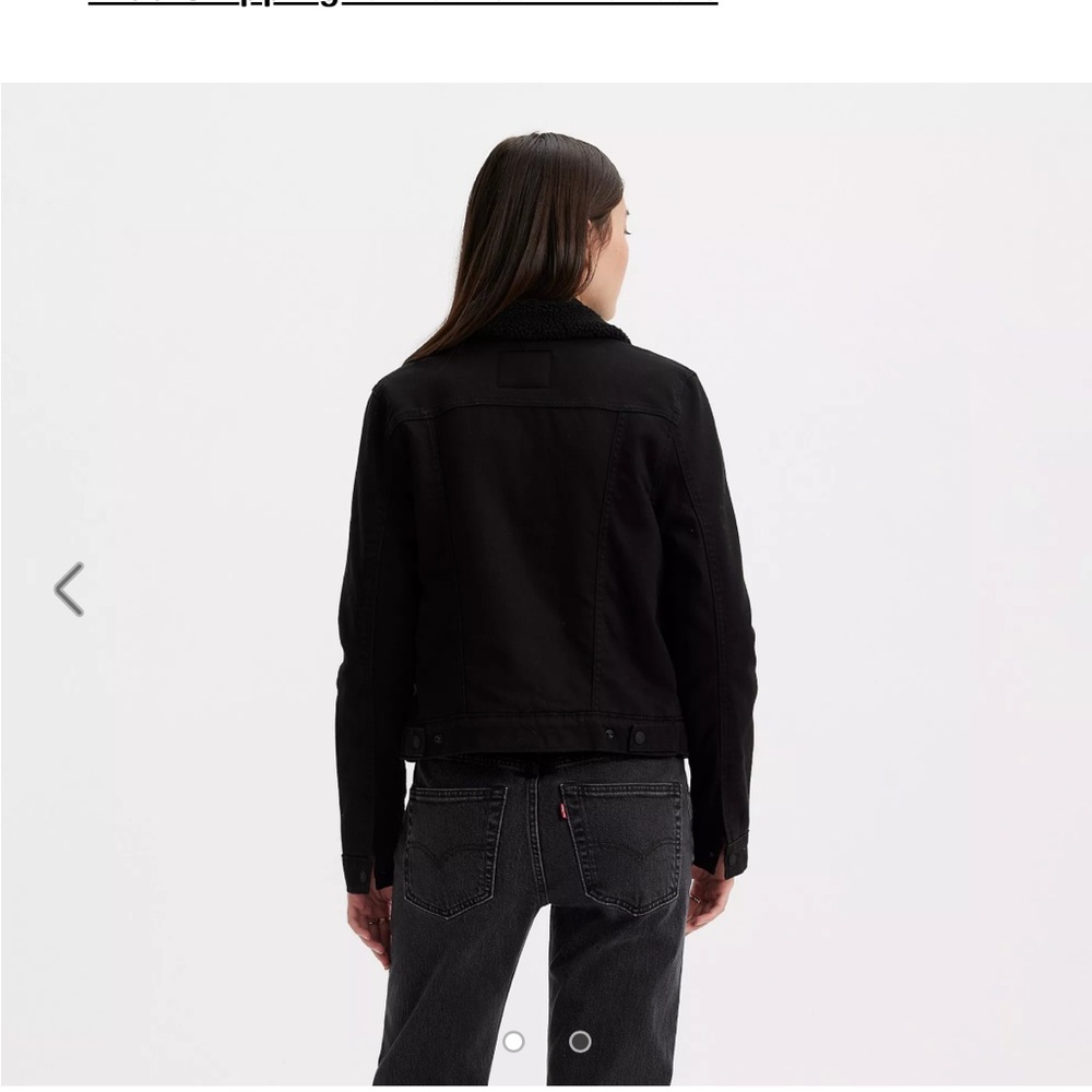 EX-BOYFRIEND SHERPA TRUCKER JACKET - Picture 2 of 2